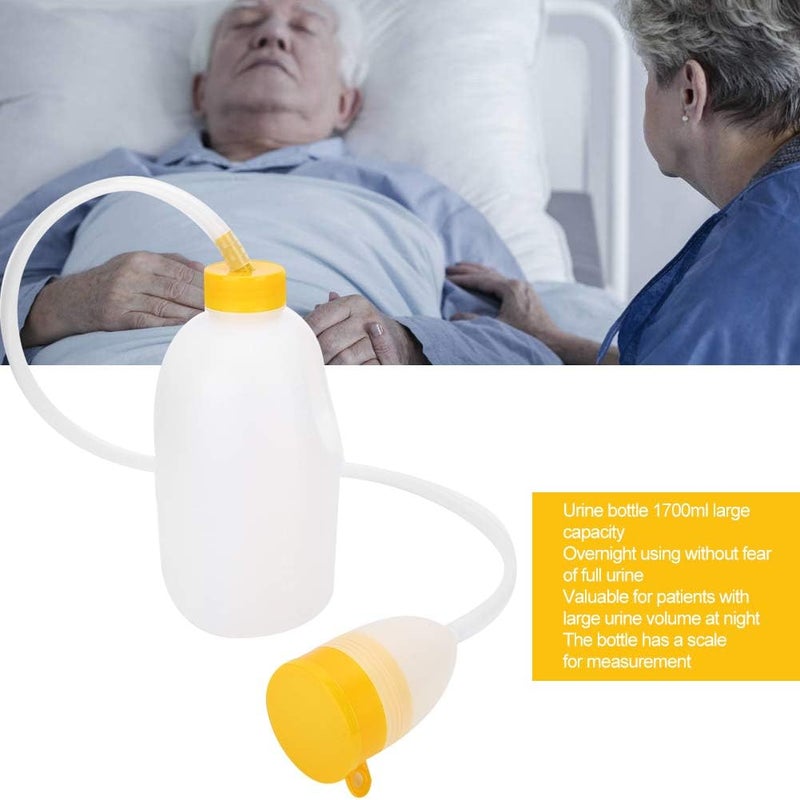 klarako Urine Collector, Urinal Pot Pee Bottle for Bedridden Patients for Store Urine - Image 4