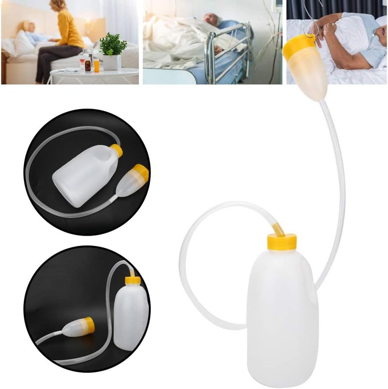 klarako Urine Collector, Urinal Pot Pee Bottle for Bedridden Patients for Store Urine - Image 3