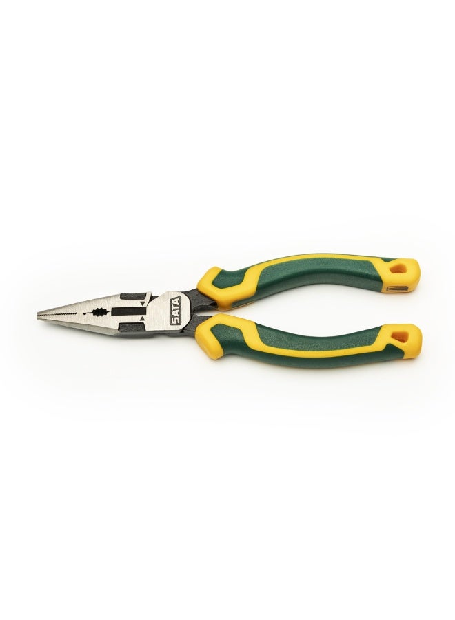 SATA ST70121D 6" High Leverage Long Nose Pliers - Image 1