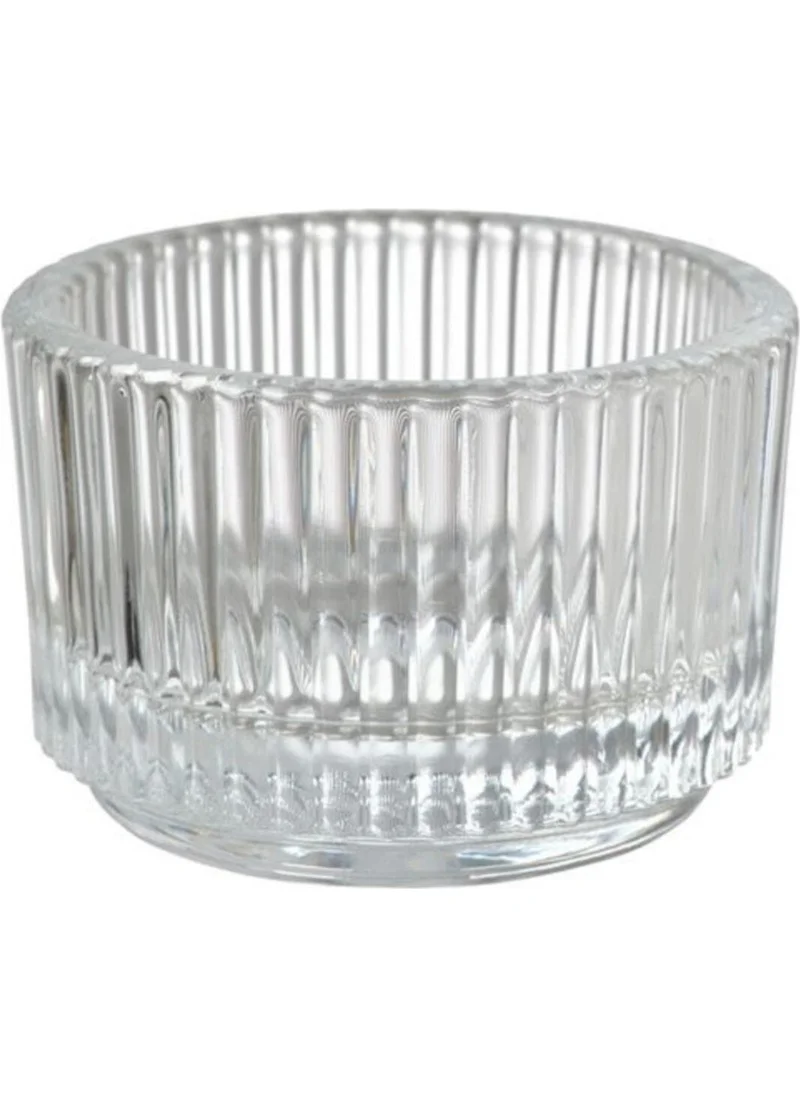 Ikea Fınsmak Candle Holder Transparent Glass