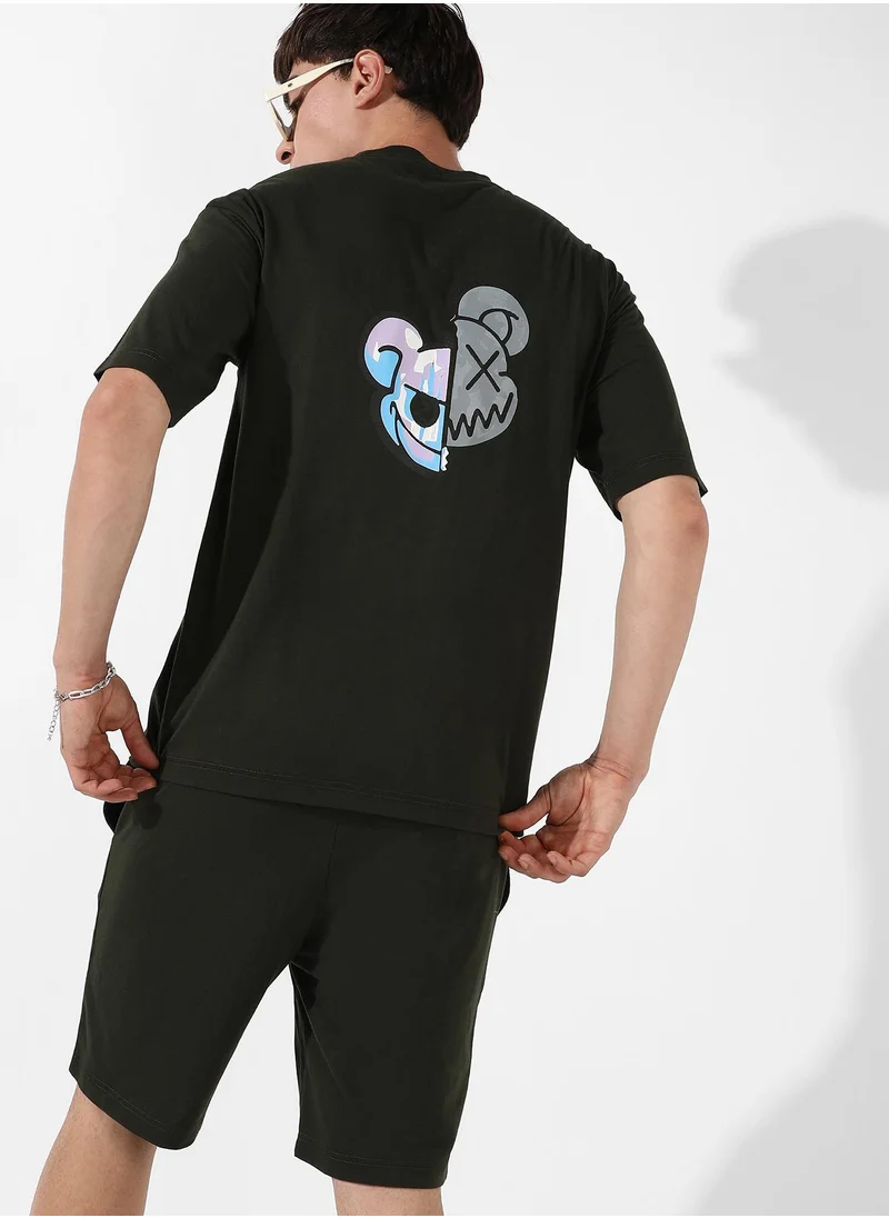 Campus Sutra Two-Faced Co-Ord Set