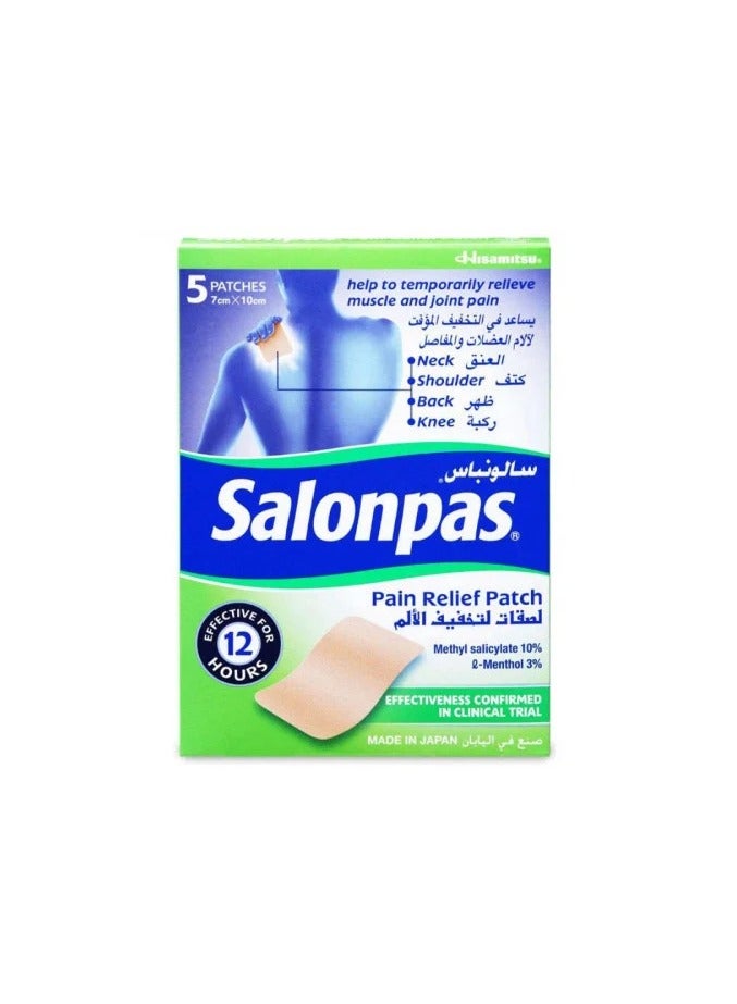 pain relief patches 5 patches