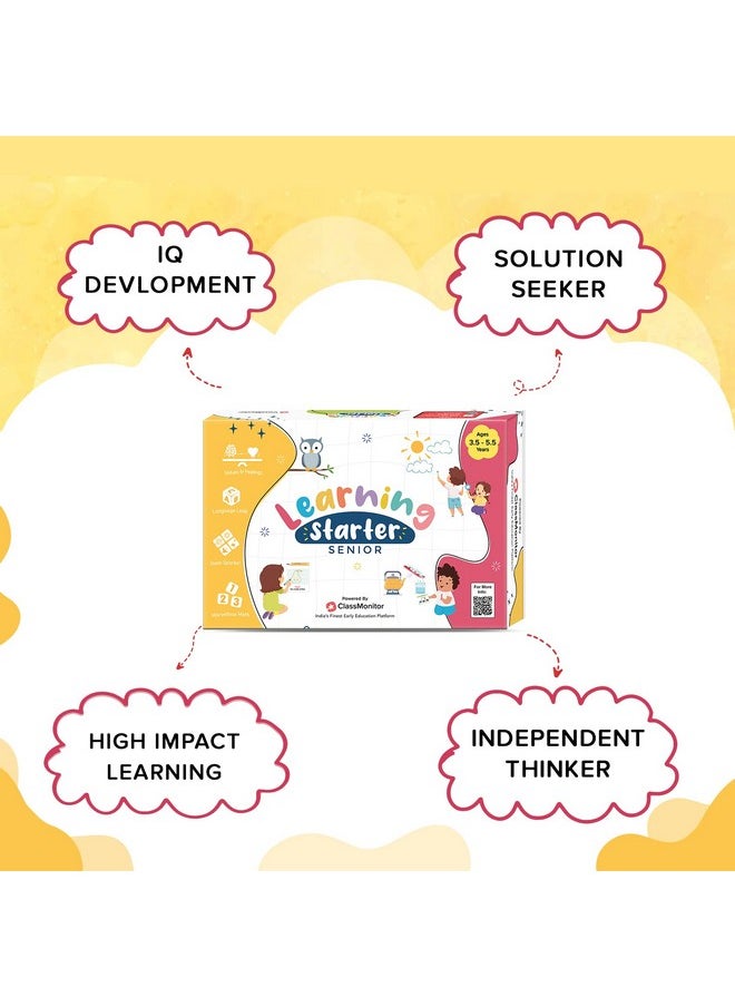 ClassMonitor ClassMonitor Learning Education Kit Age 3.5-5.5 Years for Kids with 200+ Activity for Children's Brain Development Activity Worksheets  - Image 3