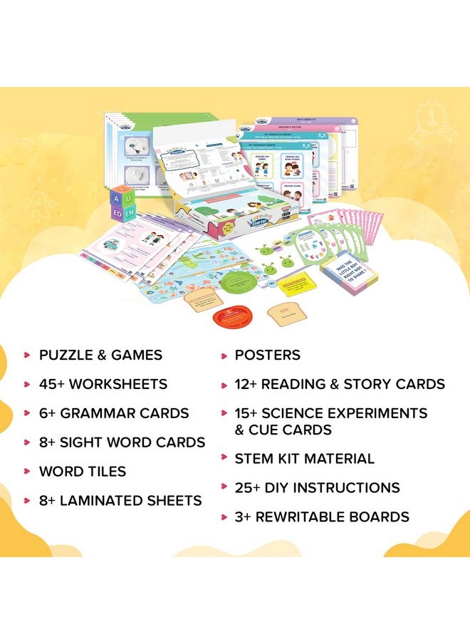 ClassMonitor ClassMonitor Learning Education Kit Age 3.5-5.5 Years for Kids with 200+ Activity for Children's Brain Development Activity Worksheets  - Image 4