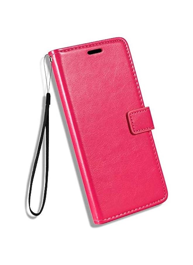 Generic - Huawei Honor X7B 4G Case: Stylish PU Leather Flip Cover for Huawei Honor Play 8T 5G (6.8”) - Rose, Card Holder & Kickstand Included - Image 1