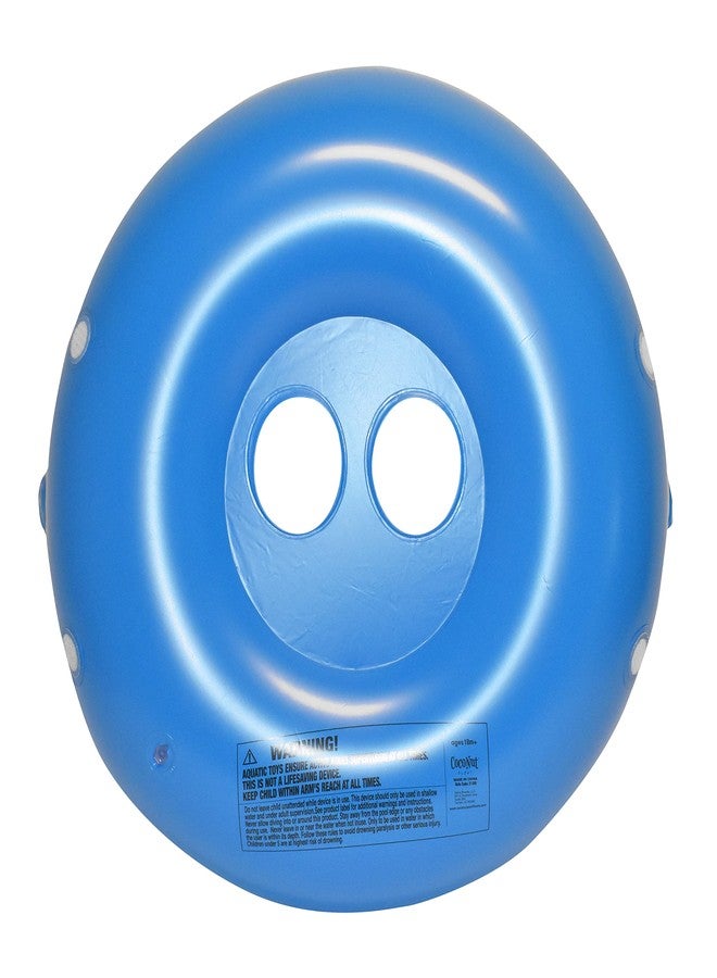 Coconut Float Rae Dunn x CocoNut Float Toddler Float with Canopy - Baby On Board Theme - Child Sized Inflatable Raft & Durable Water Toy - Stable Ride-On for Summer Parties & Swim Events - Image 5