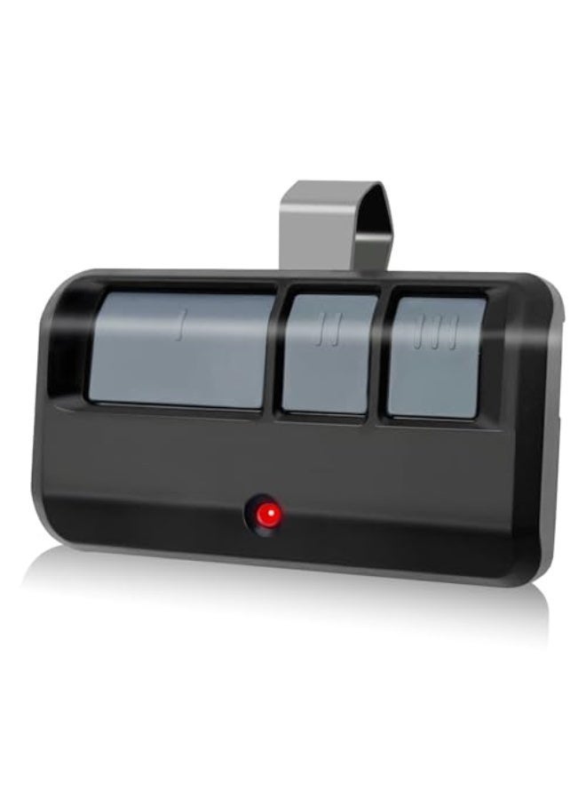 ليفت ماستر جهاز تحكم عن بُعد لفتح باب المرآب (متوافق مع LiftMaster 893LM)، متعدد الترددات ويعمل مع أنظمة Chamberlain وSears وCraftsman (مزود بـ 5 أزرار برمجة/تعلم)، وشامل التوافق مع الموديلات: 893MAX و893LM و371LM و373LM و973LM (اللون: أسود) - Image 2