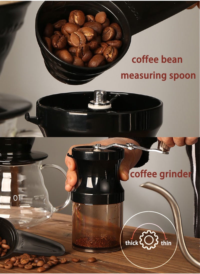 CHOIWIN - V60 Coffee Maker Set 10-Piece Coffee Drip Set With Portable Travel Bag - Image 1