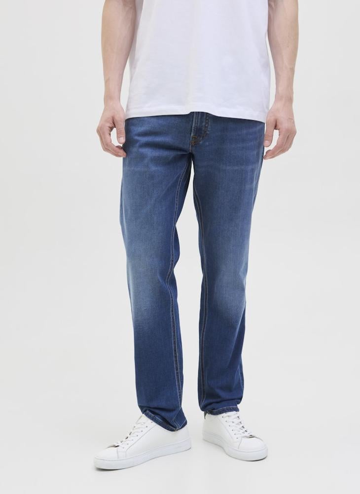 JJ Rebel Mid Wash Tapered Jeans - Image 1