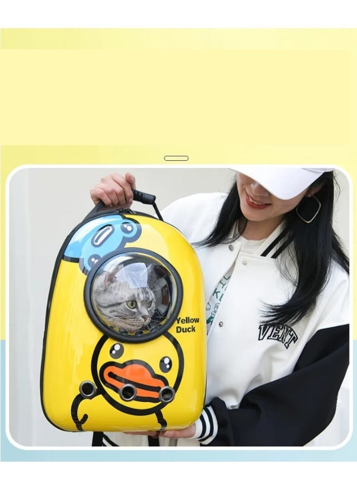 Stylish travel backpack for pets (cats, dogs) - Backpack - Cat backpack - Image 2