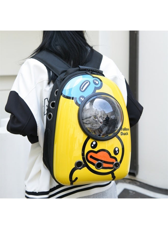 Stylish travel backpack for pets (cats, dogs) - Backpack - Cat backpack - Image 3