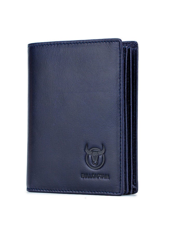 BULLCAPTAIN - Leather Wallet Large Capacity Wallet Credit Card Holder for Men with 15 Card Slots - Image 1