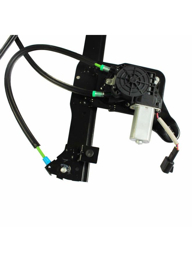 LAFORMO 741-578 Rear Driver Side Power Window Regulator with Motor Assembly Compatible with Silverado/Tahoe/Suburban/Avalanche 1500 2500 3500 00-06 Cadillac Escalade 02-06 GMC Yukon XL/Sierra - Image 4
