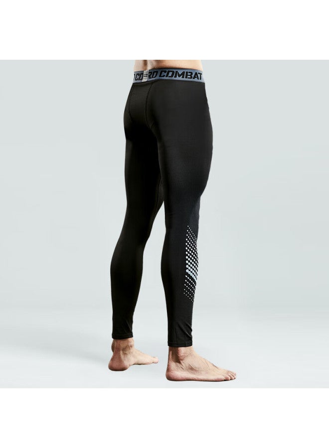 Buruite Men's C Pression Tights, Quick-dry, High-elasticity, Fitness Workout Set, Track And Field Running Suit, Basketball Training Leggings, C Pression Stockings - Image 4