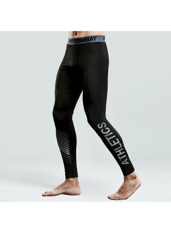 Buruite Men's C Pression Tights, Quick-dry, High-elasticity, Fitness Workout Set, Track And Field Running Suit, Basketball Training Leggings, C Pression Stockings - Image 2