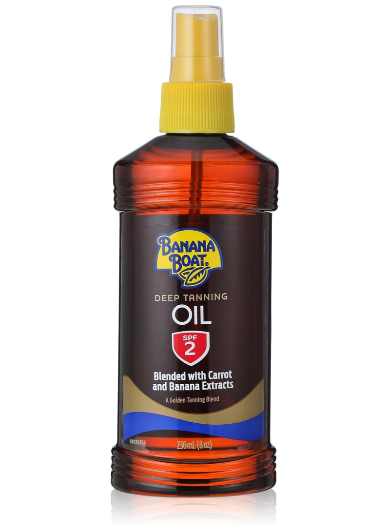 Deep Tanning Oil - SPF2 - 236ml