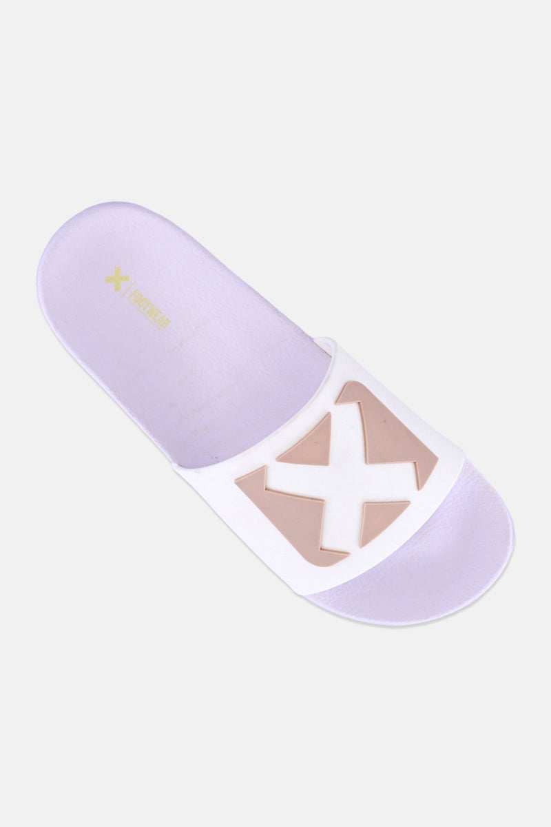 Xti Kids Boy Slip On Slides, White - Image 4