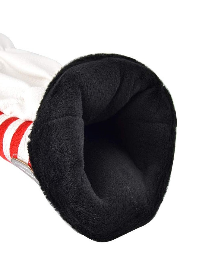 GOOACTION 1PC USA Golf Club Fairway Wood Head Cover with Creative Stars and Stripes American Flag Pattern Synthetic Leather Patriotic Golf Headcovers (Tag 5) - Image 5