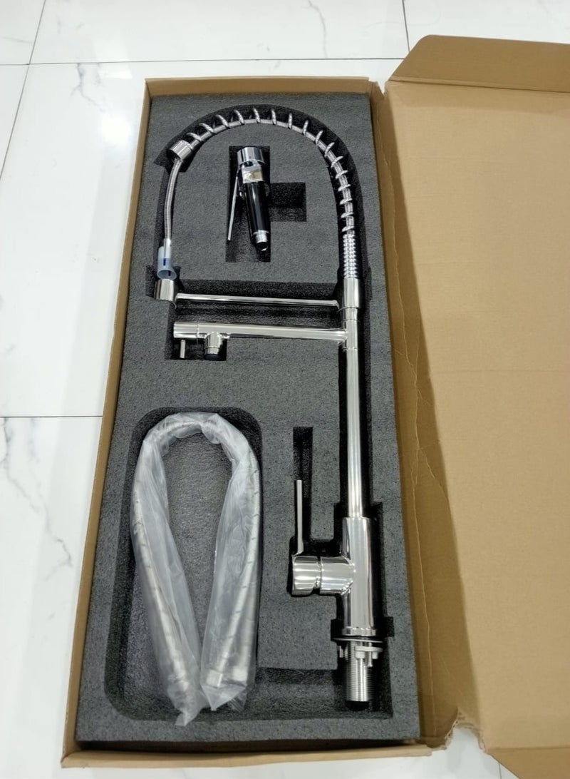 Slim Design Wall-Mounted Cold Water Kitchen Tap – Modern, Space-Saving Faucet for Compact Kitchens - Image 4