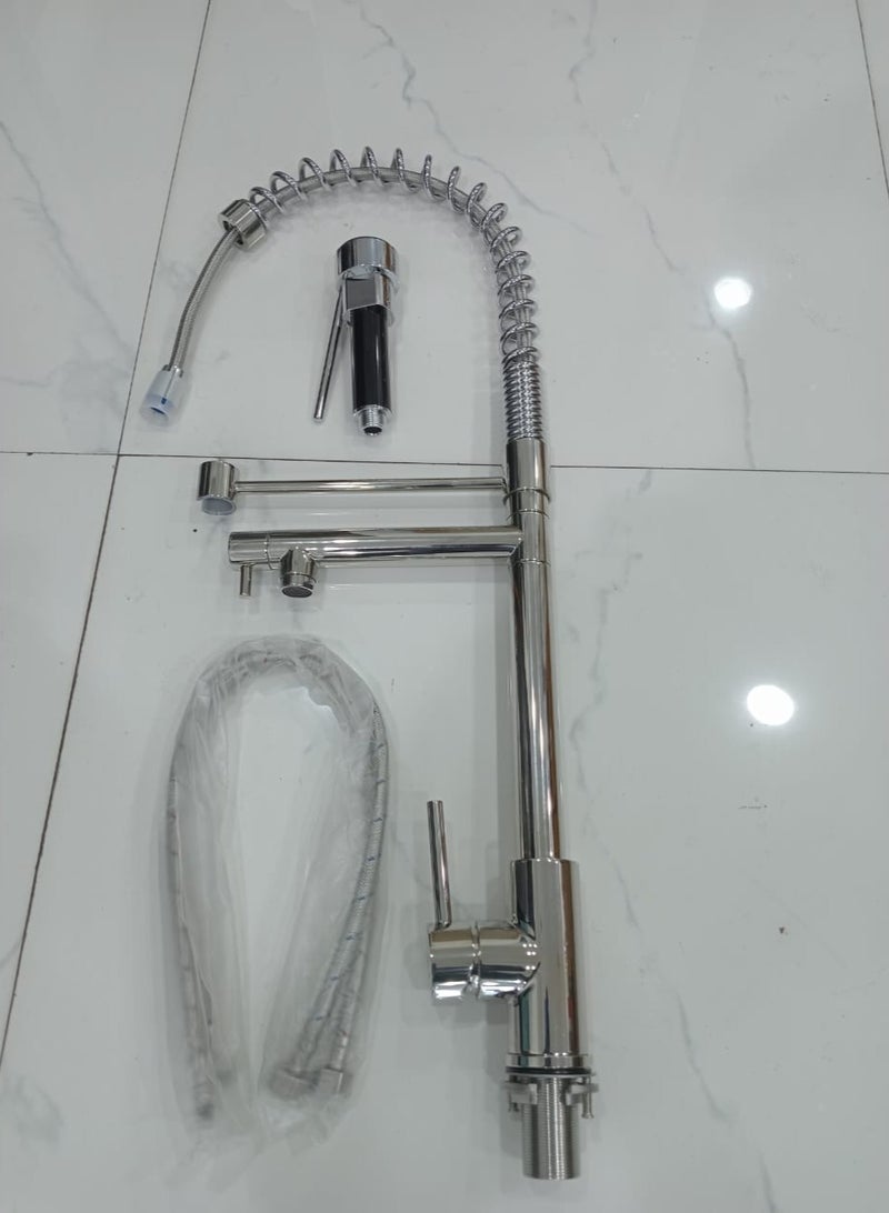 Slim Design Wall-Mounted Cold Water Kitchen Tap – Modern, Space-Saving Faucet for Compact Kitchens - Image 3