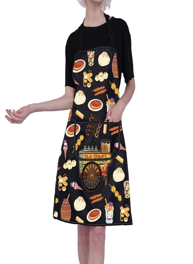 BNQL Filipino Food Apron Gift Philippines Gift Philippines Food Kitchen Apron Filipino Culture Food Apron Philippines Chef Apron - Image 5