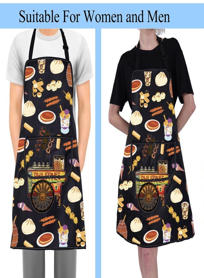 BNQL Filipino Food Apron Gift Philippines Gift Philippines Food Kitchen Apron Filipino Culture Food Apron Philippines Chef Apron - Image 4