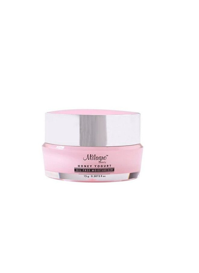 Milagro Beauty Honey Yogurt Moisturizer Lightweight Deep Hydrating Nonclogging Oilfree Antiageing Formula With Goodness Of Shea Butter & Aloe Vera (50G)  - Image 1