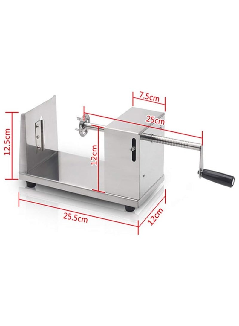Hometec Tornado Potato Cutter, Spiral Potato Cutter, Kurukuru, Festival Stalls, Parties, Home and Commercial Use, Making Delicious Tornado Potatoes - Image 4