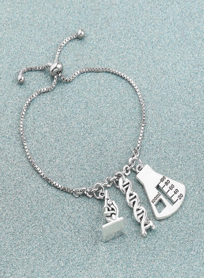 Lywjyb Birdgot Biology Chemistry Gift Atom Microscope Charms Chemistry Jewelry Science Tech Gift (biology br card) - Image 5