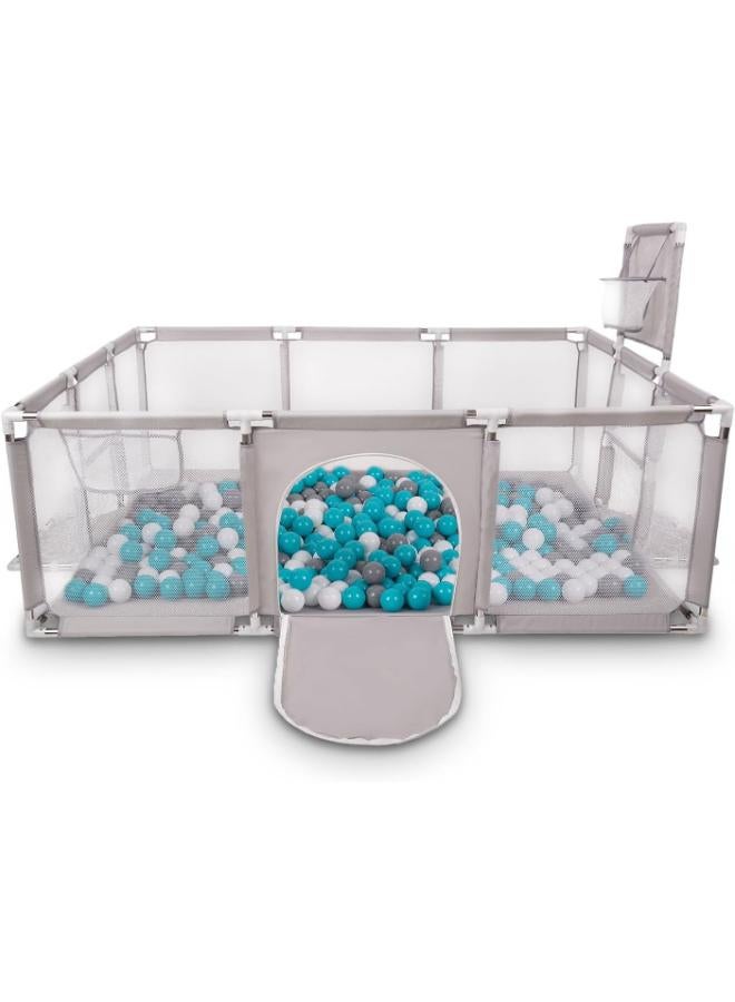 Selonis Indoor Playground Tent with 100 Colorful Balls - Image 1