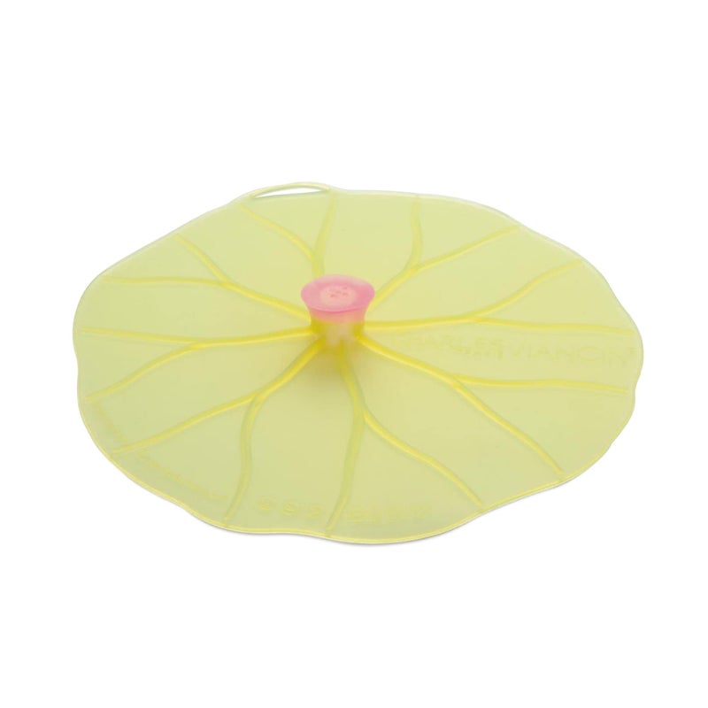 Charles Viancin - Lilypad Silicone Lid for Food Storage - 8''/20cm - Creates an Airtight Seal on Any Smooth Rim Surface - BPA-Free - Oven, Microwave, Freezer, Stovetop and Dishwasher Safe - Image 1