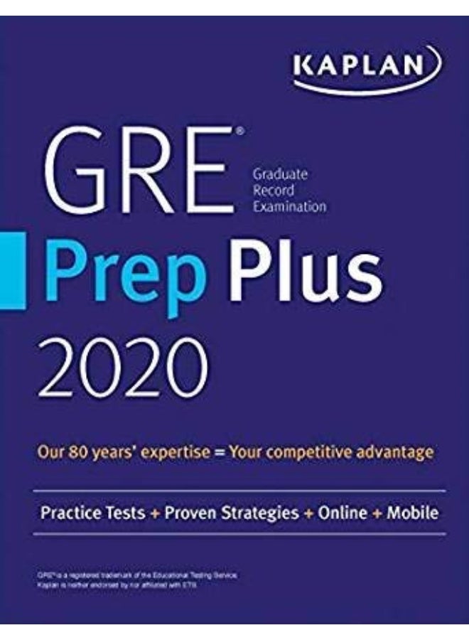 GRE Prep Plus 2020 - Image 2