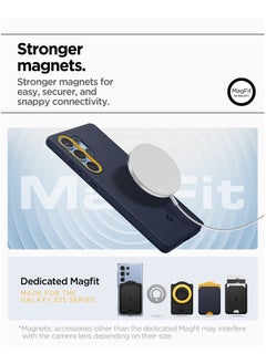 Spigen Nano Pop Mag Samsung Galaxy S25 ULTRA MagSafe Case Cover Mil Grade (2025) - Blueberry Navy  - Image 4