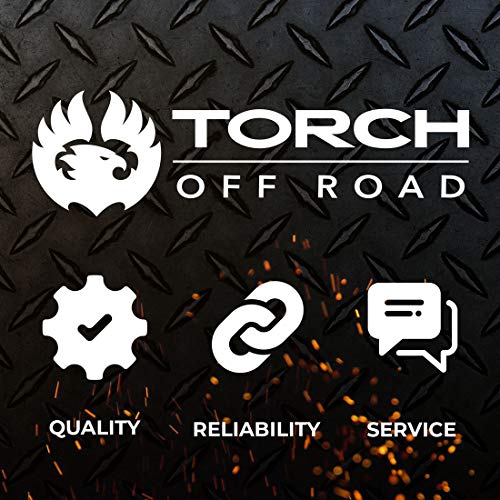 TORCH Off Road Torch 10.5" Square Extended U Bolts Extra Long 2.5" Wide 9/16" Ubolt w Hardware - Image 4