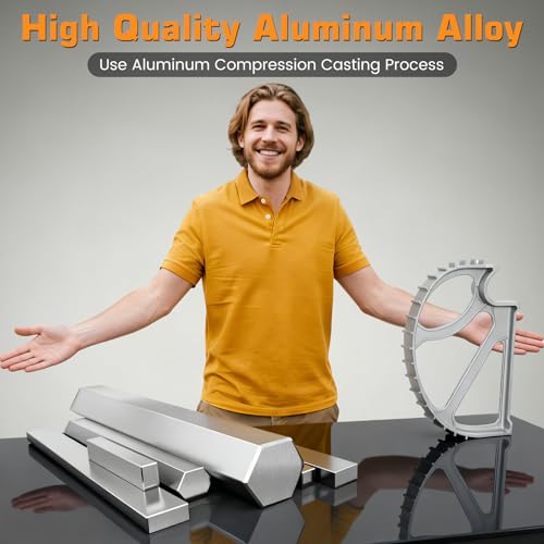 Orsong Easy Lift Trailer JackHeavy Duty Boat Trailer Jack Suitable for 815 Inch Wheels of Singleaxle VehiclesBoatsCamping TrailersetcAluminum Alloy Boat Trailer JackQuick Jack - Image 3