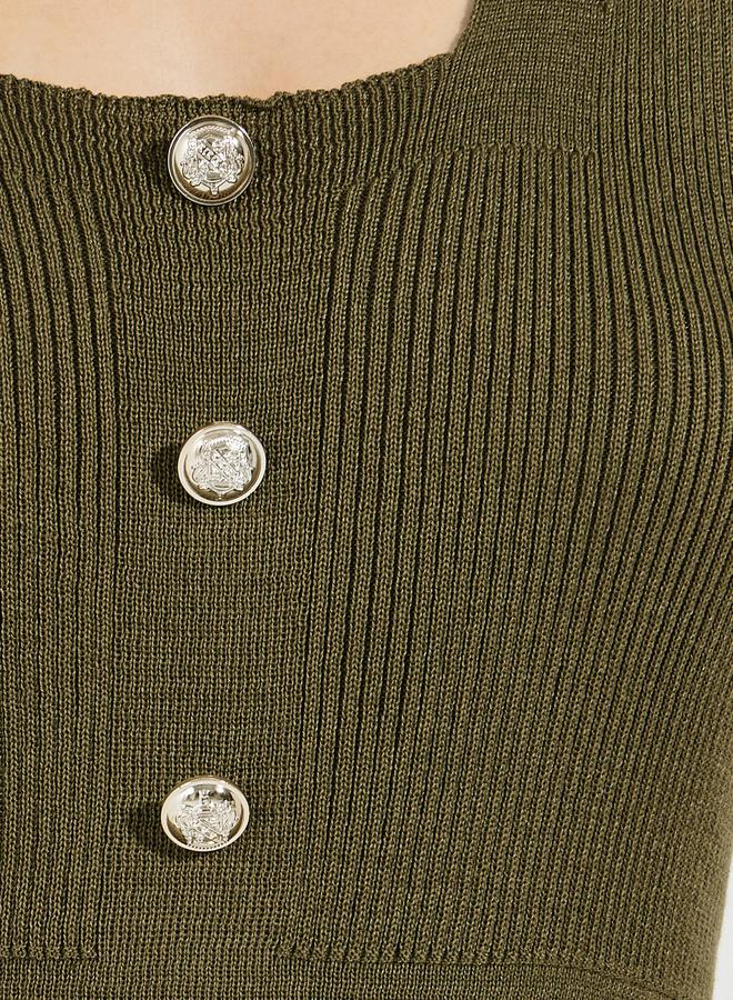Styli Knit Pencil Dress  - Image 3
