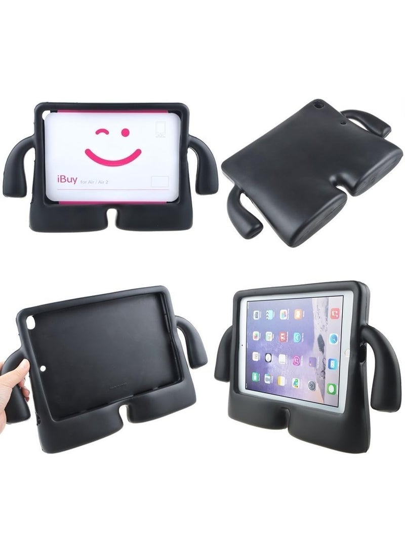 Cartoon Shockproof Kid's Friendly Case Stand For Samsung Tap S7 Plus / S7E/ S8 Plus / S9 Plus /S9 Fe Plus (Black) - Image 2