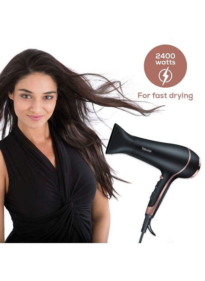 Nextlevel Hc30 With Germen Technology 2400 Watts Hair Dryer With 3 Heat Levels Cold Air Setting Soft Touch Surface 2 Fan Speeds Along With Loop For Hanging Anywhere (3 Year Warranty)