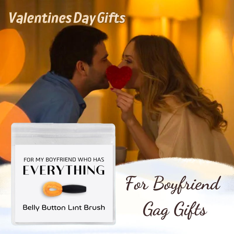SELORY Valentines Day Gifts for Him Boyfriend Funny Gifts for Boyfriend Boyfriend Birthday Gifts  Mens Valentines Day Gifts Funny Valentines Day Gifts for Him Funny Gag Gifts for Him Belly Button Brush - Image 5