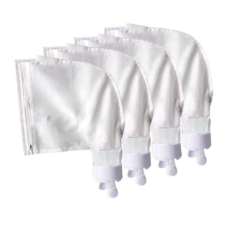 UCEDER Nylon Mesh Pool Cleaner Bags,All Purpose Filter Bag K13 K16 with Zipper Replacement for Polaris 280 and 480 Pool Cleaner (4 Pack) - Image 1