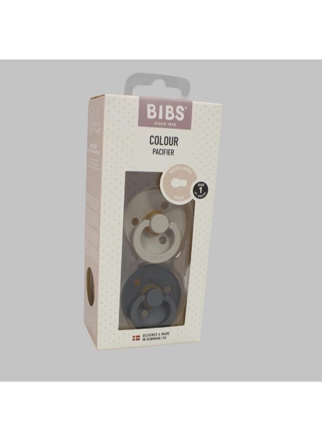 BIBS Pacifier Symmetric Sand/Iron  - Image 1