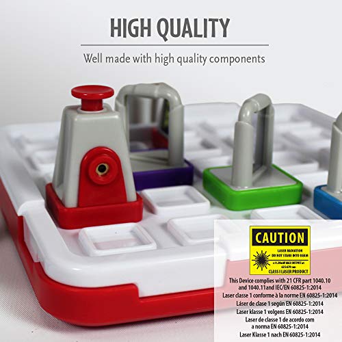 thinkfun Think Fun Laser Maze (Class 1) Brain Game and STEM Toy for Boys and Girls Age 8 and Up – Award Winning and Mind Challenging Game for Kids (44001014) - Image 3