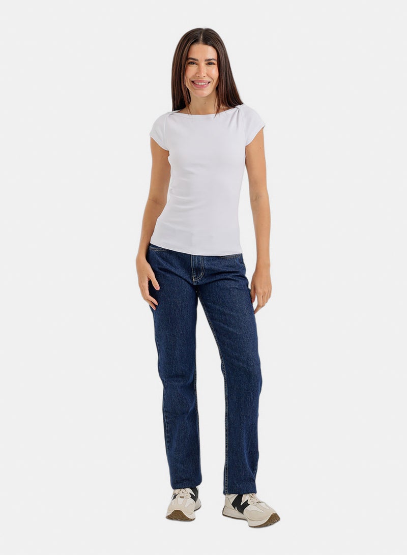Carina 5-Pockets Denim Pants - Image 5