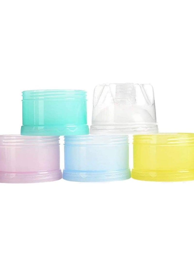 SYOSI Portable Milk Powder Dispenser Formula Storage Container Food Seal Box for Travel and Outdoor  - Image 2