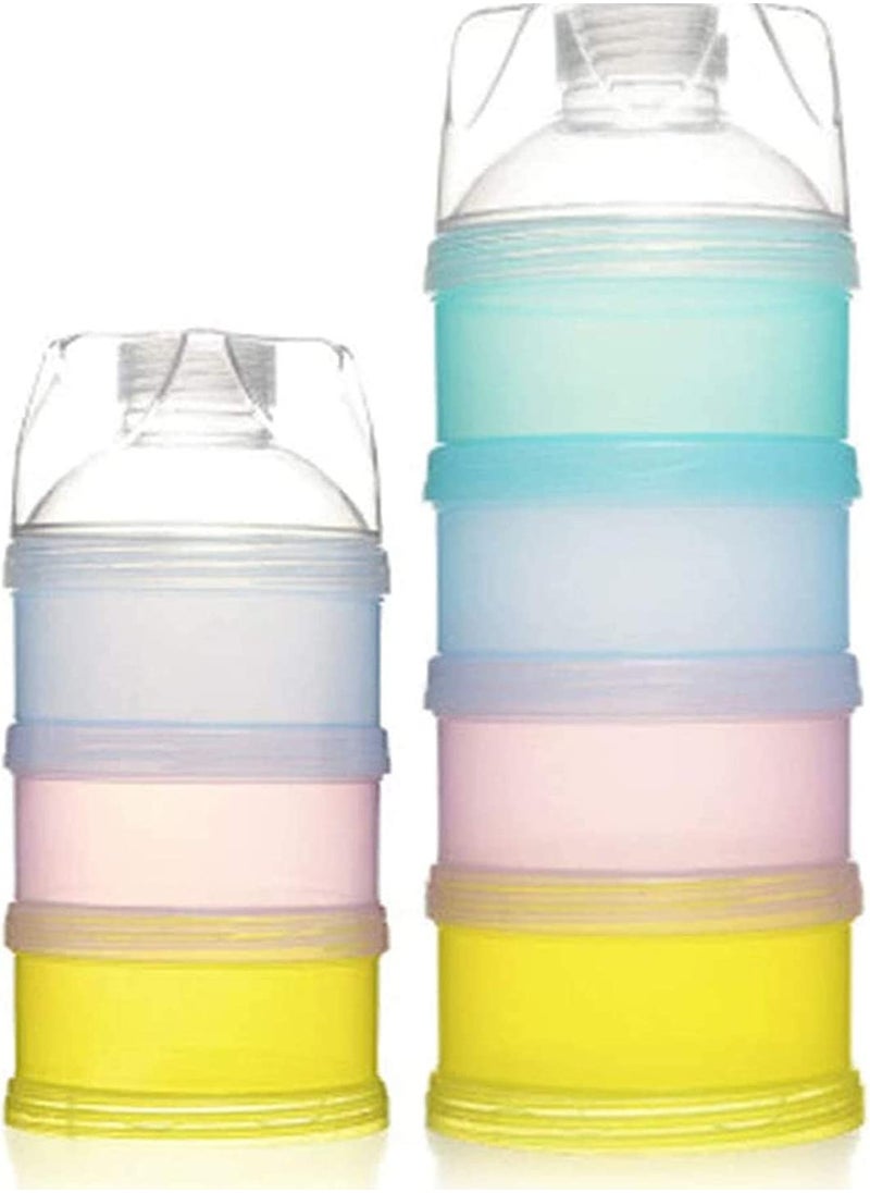SYOSI Portable Milk Powder Dispenser Formula Storage Container Food Seal Box for Travel and Outdoor  - Image 1
