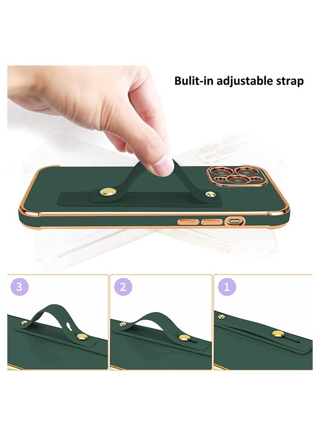 Motim iPhone 14 Pro Case for with Hand Strap Shockproof Anti-Scratch Phone Case Full-Body Protection Soft TPU Cover - Image 3