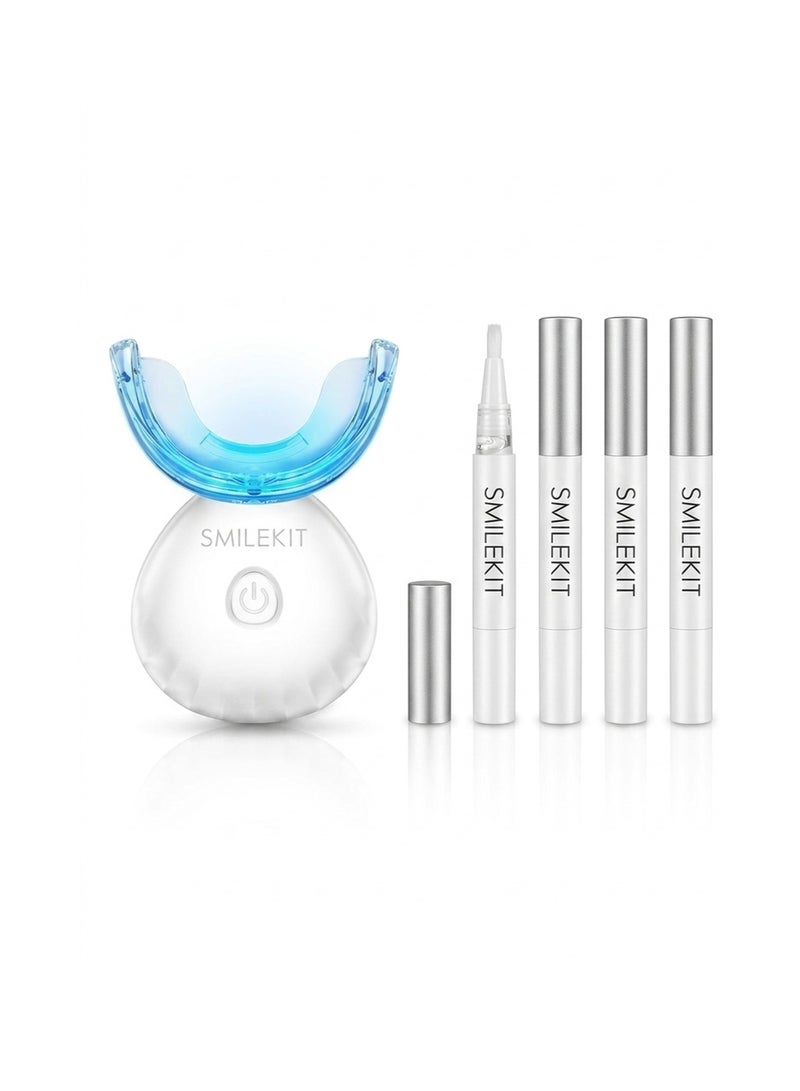 Smilekit Professional Teeth Whitening Kit with LED Light & Gel Pen, Stain Remover for Sensitive Teeth - Image 2
