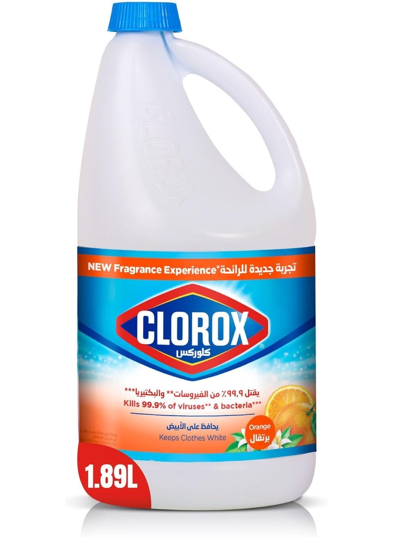 Clorox Liquid Bleach Orange Scent 1.89L - Image 1