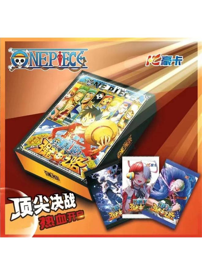 Bluejw Genuine Authorized Qiqu Creative One Piece Card Ouka Dynamic Combustion Card Man Card Hall Le Man House Collection Blind Box Card - Image 1
