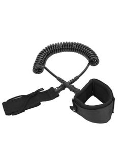 Thoraya Black Elastic Water Sports Foot Rope Surfing Paddle Board Ankle Spring Traction Strap  - Image 3